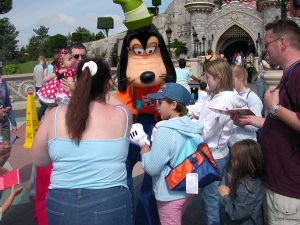 Being ignored by Goofy